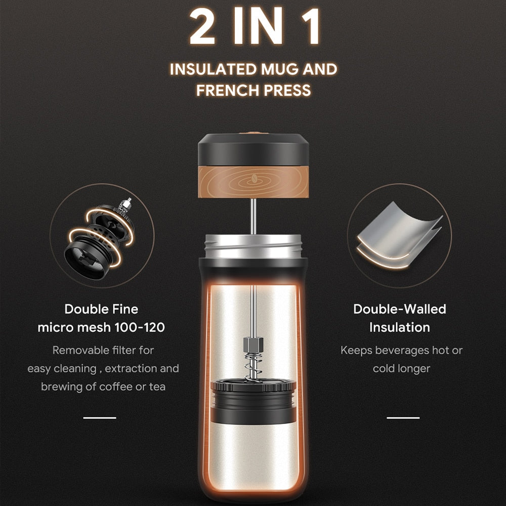 350ml Portable Coffee Pot