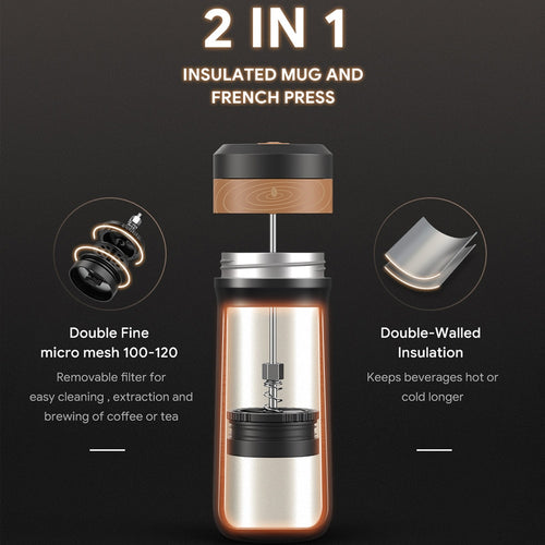 350ml Portable Coffee Pot