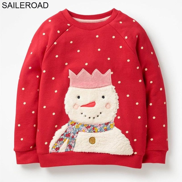 Cartoon Print Sweater
