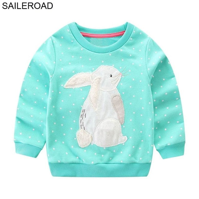 Cartoon Print Sweater