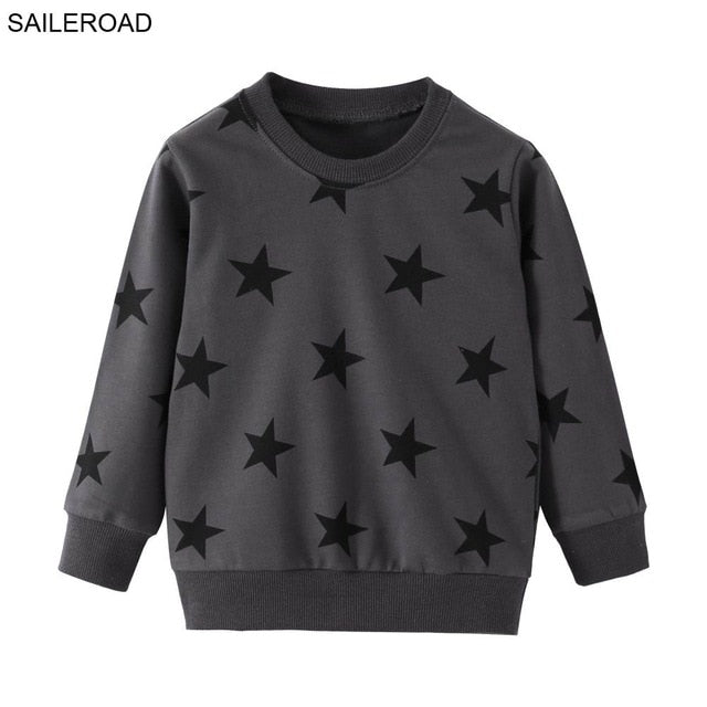 Cartoon Print Sweater