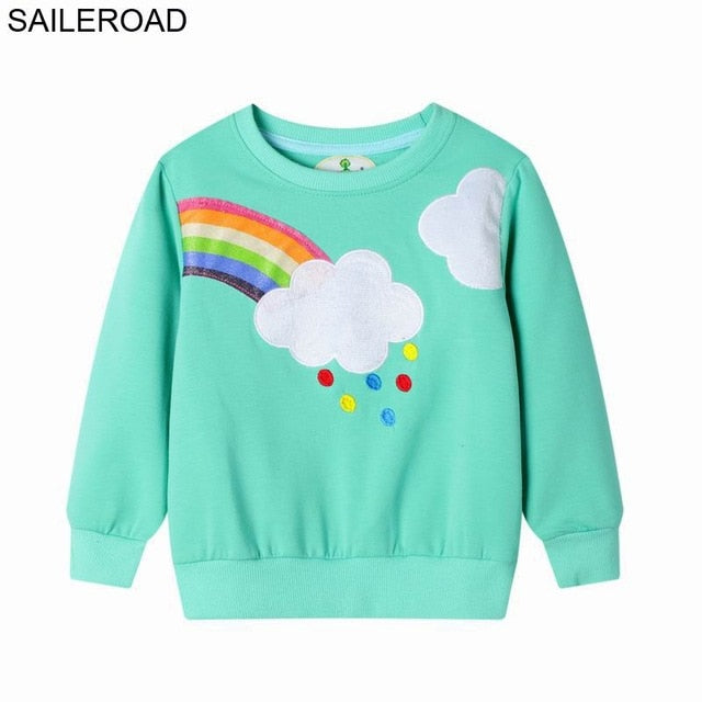 Cartoon Print Sweater