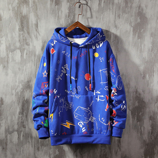 Casual Printed Hoodie