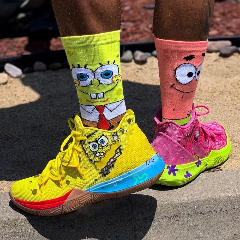 Cartoon Print Socks