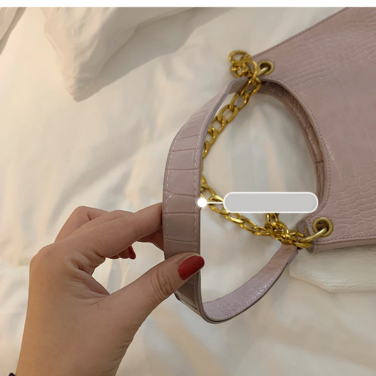 Casual Alligator Chain Handbag