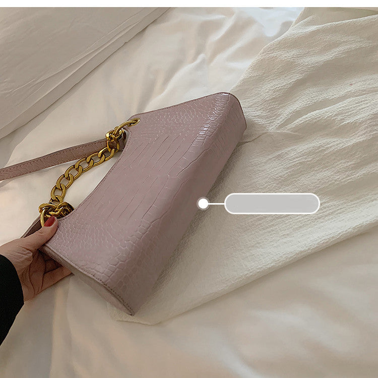 Casual Alligator Chain Handbag