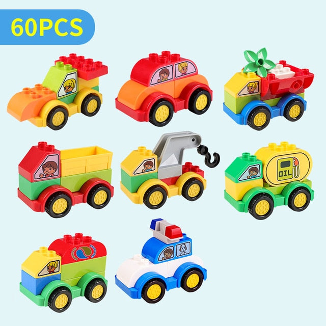 Car Family Building Blocks Toy