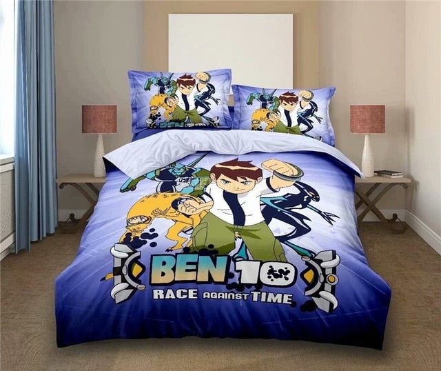 Cartoon Spider man Bedding Set Boy&Girls
