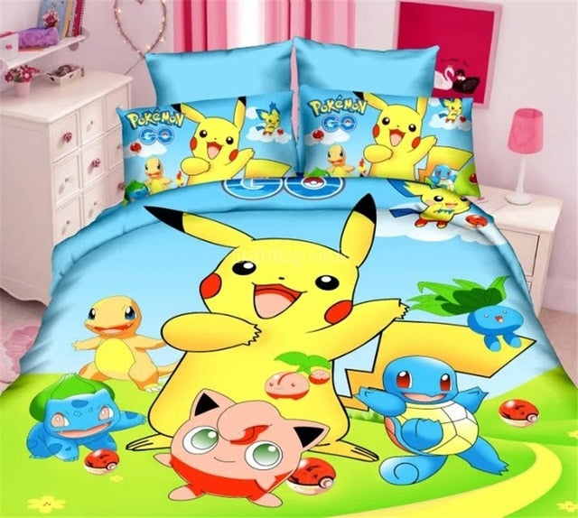 Cartoon Spider man Bedding Set Boy&Girls