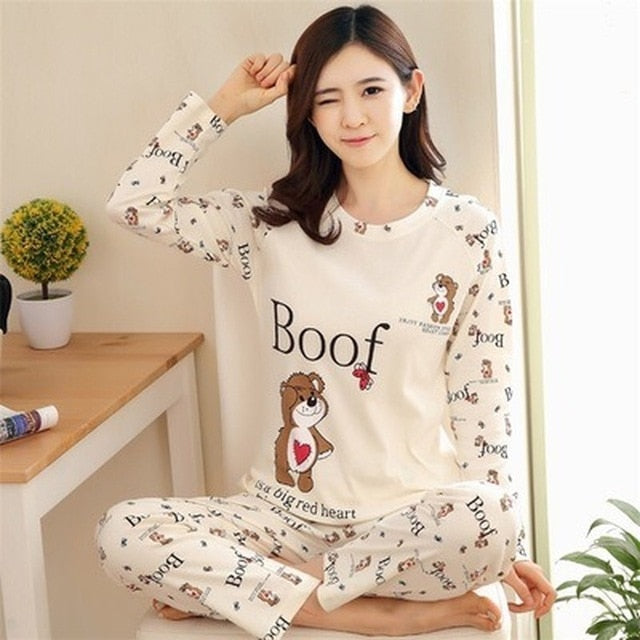 Cartoon's Pajamas Set