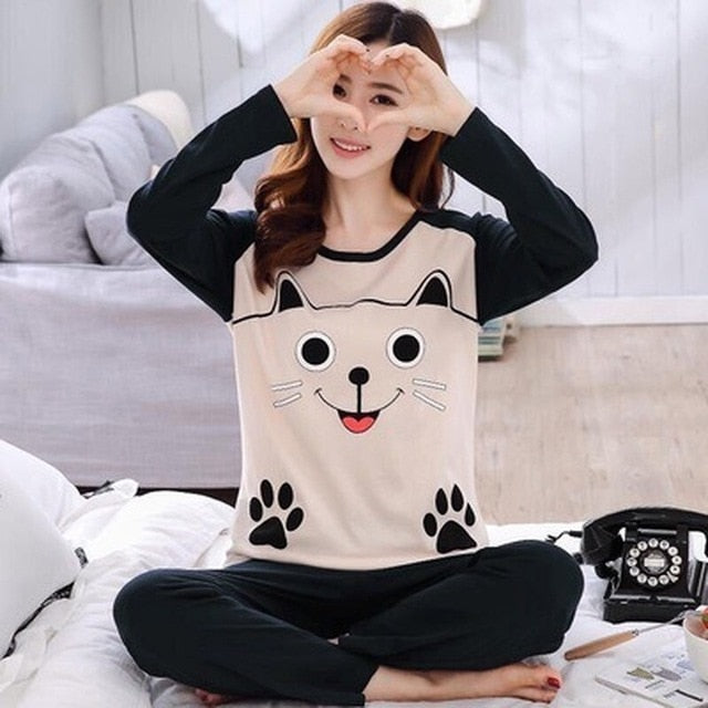 Cartoon's Pajamas Set