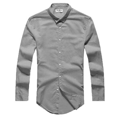 Casual Hawaiian Shirts,  Slim Fit,  Long Sleeve Shirts For Men