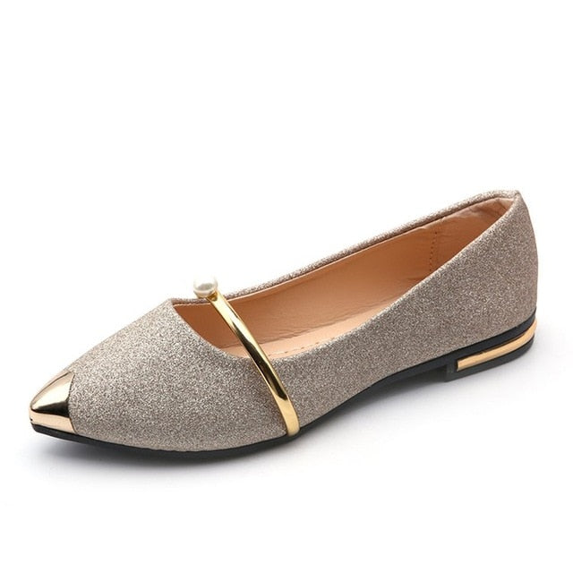 Casual Pointed Toe Flat Shoes