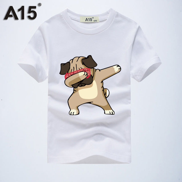 Cartoon 3d Print T-shirt