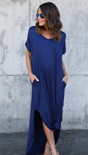 Casual Short Sleeve Summer Dress