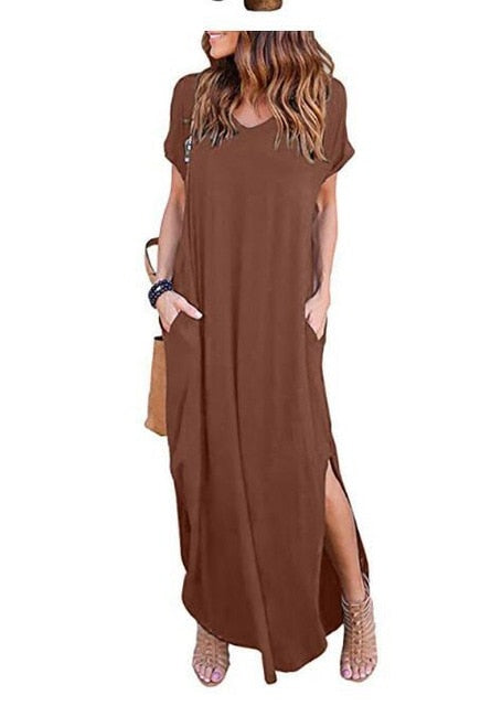 Casual Short Sleeve Summer Dress