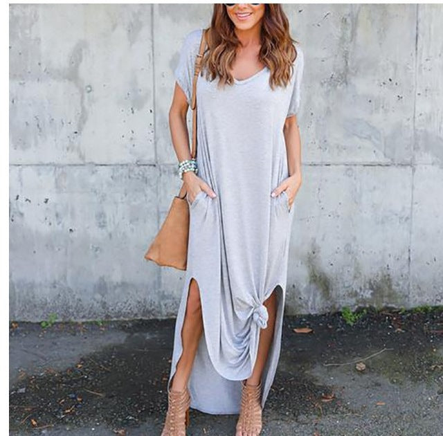 Casual Short Sleeve Summer Dress