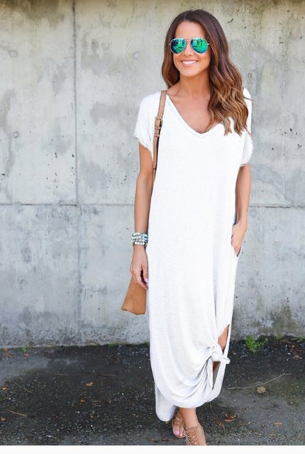 Casual Short Sleeve Summer Dress
